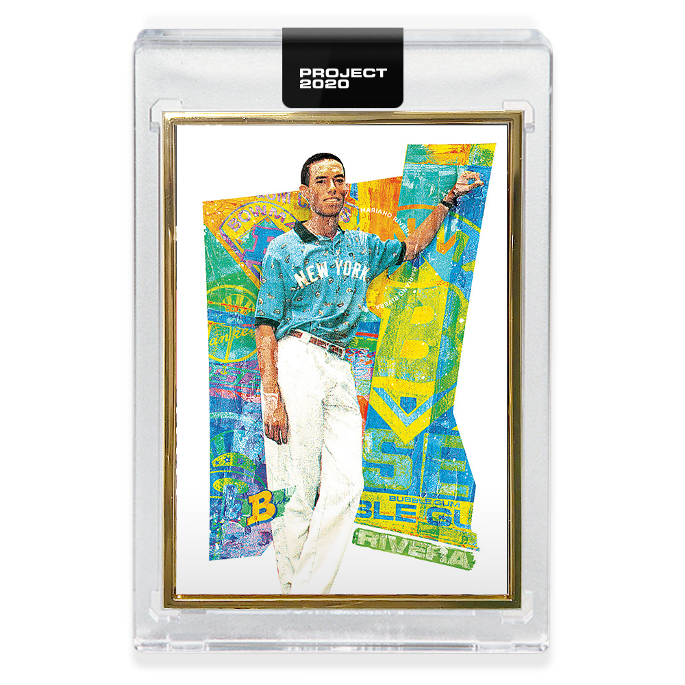 Alternative view of Topps PROJECT 2020 Card 179 - 1992 Mariano Rivera by Tyson Beck - Print Run: 3154