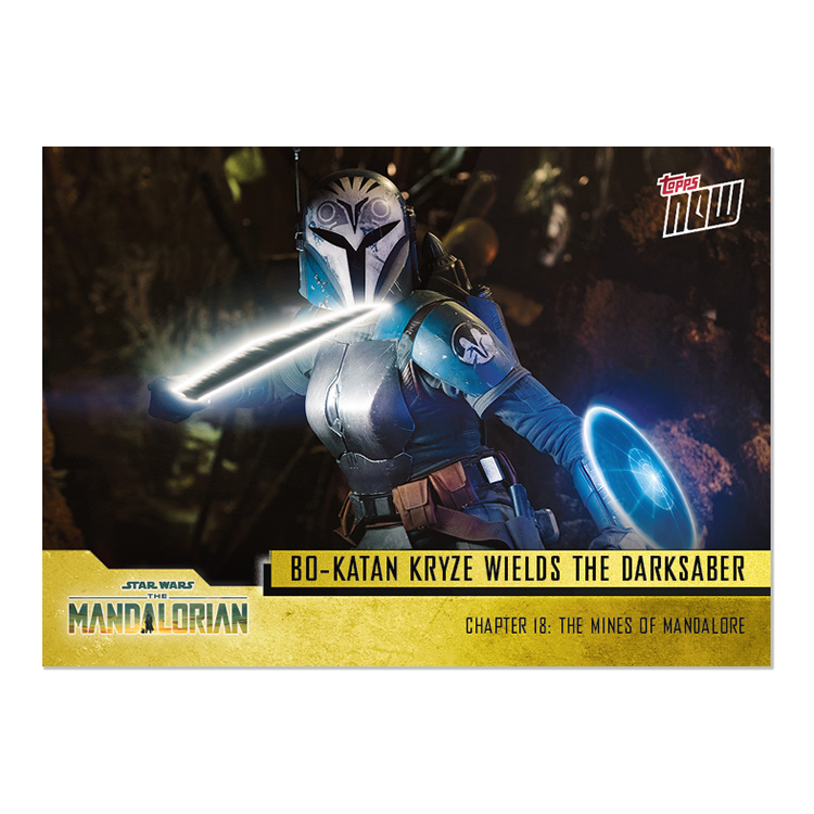 2023 TOPPS NOW Star Wars: The Mandalorian Season 3 Episode 2 - 5 Card Set - PR: 829 - Image 8
