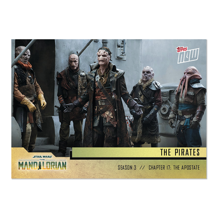 2023 TOPPS NOW Star Wars: The Mandalorian Season 3 Episode 1 - 5 Card Set - PR: 901 - Image 5