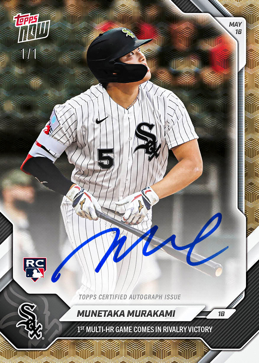 Munetaka Murakami - 2026 MLB Topps NOW - Card 210 - PR: 24160 - Image 2