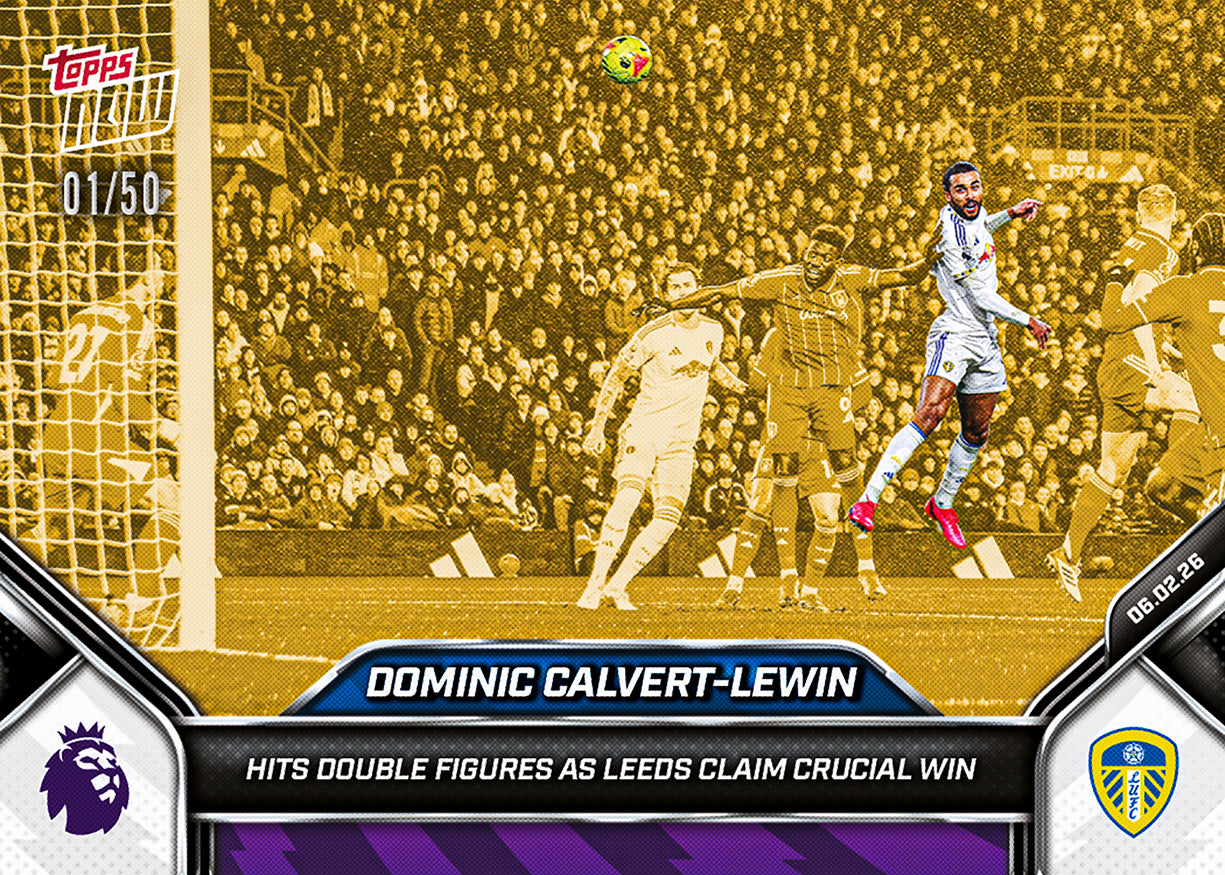 Dominic Calvert-Lewin - 2025-26 Premier League Topps NOW - Card 128 - PR: 265 - Image 6