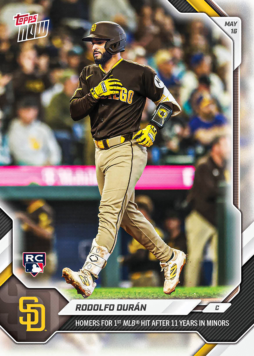 Rodolfo Durán - 2026 MLB Topps NOW - Card 211 - PR: 999