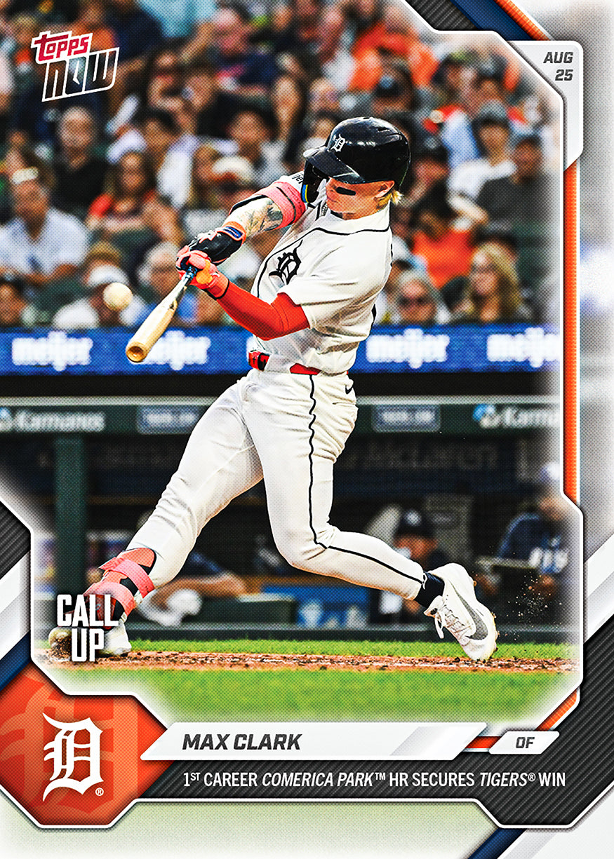 Max Clark - 2026 MLB Topps NOW - Card 593 - PR: 2411