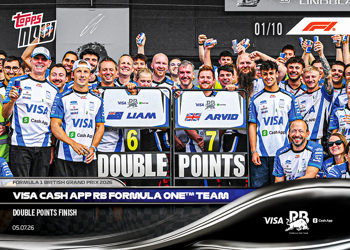 VISA Cash App RB Formula One™ Team - 2026 Formula 1 Topps NOW - Card 46 - PR: 1357 - Image 4