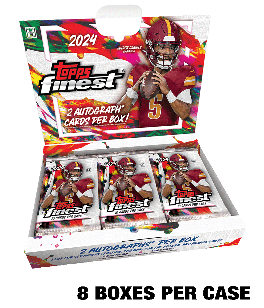 2024 Topps Finest Football - Hobby Box - Sealed Case