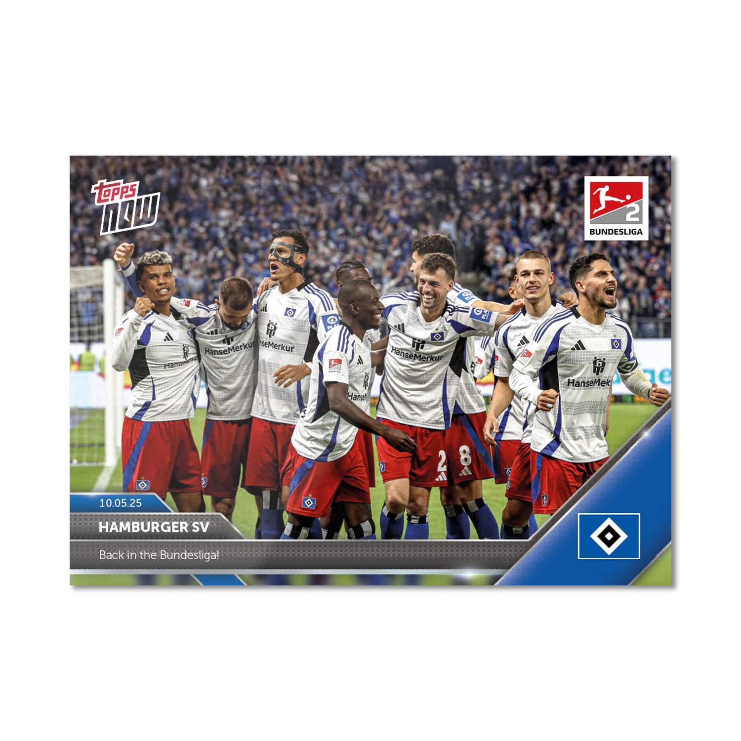 Hamburger SV - 2024-25 Bundesliga Topps NOW - Card 184 - PR: 1334
