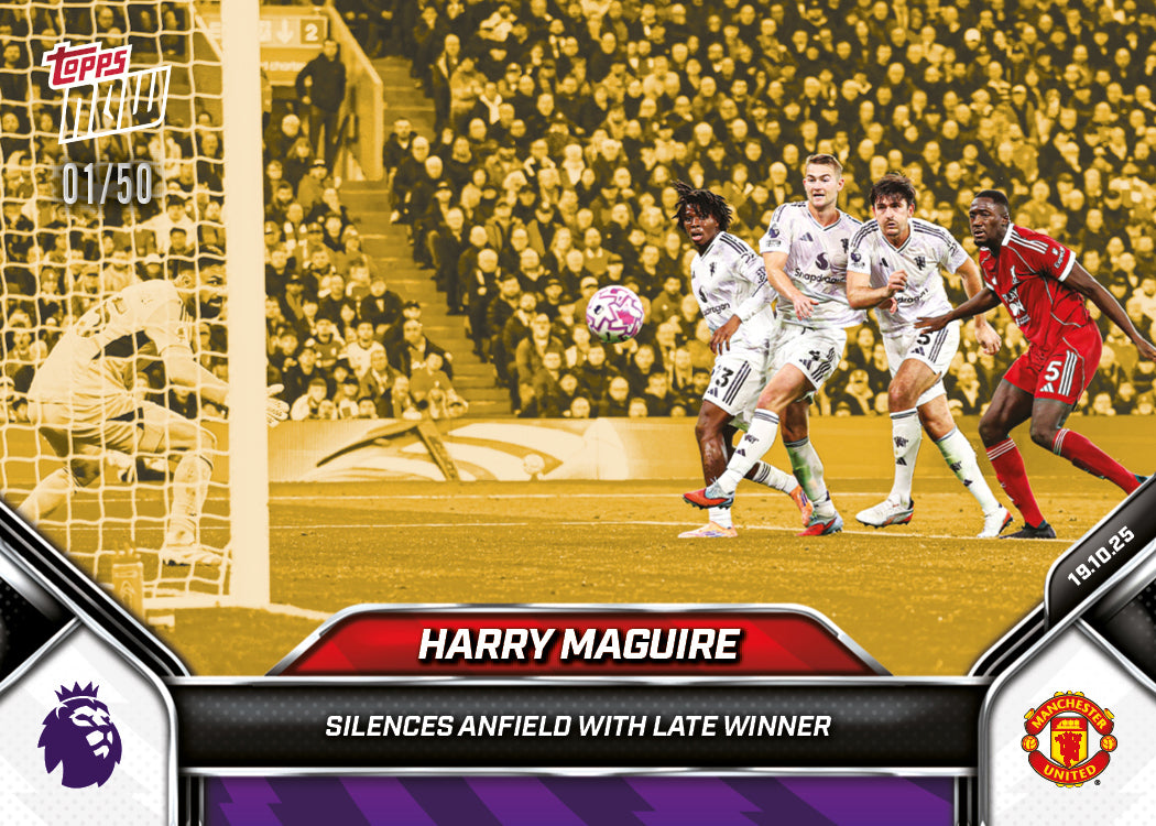 Harry Maguire - 2025-26 Premier League Topps NOW - Card 39 - PR: 902 - Image 6