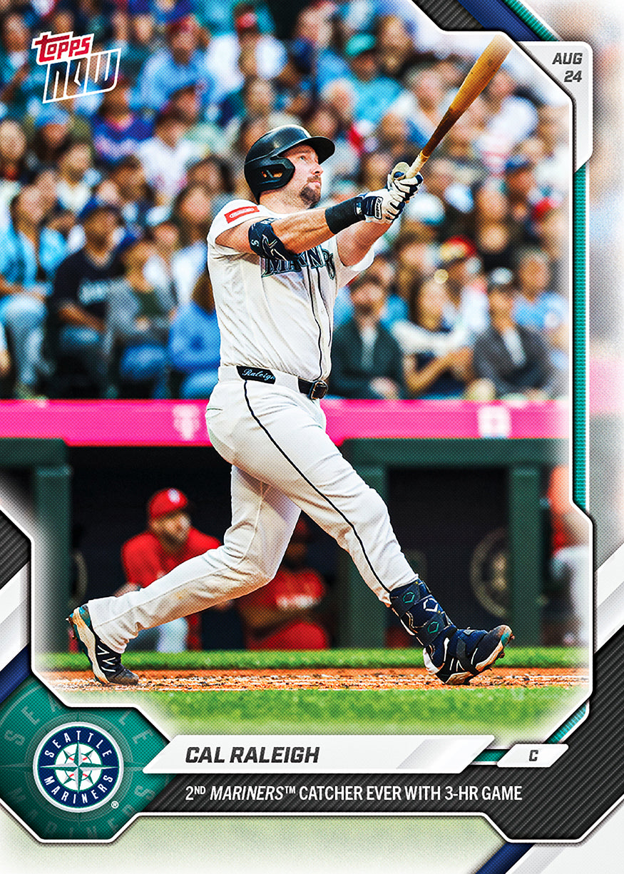 Cal Raleigh - 2026 MLB Topps NOW - Card 592 - PR: 2022