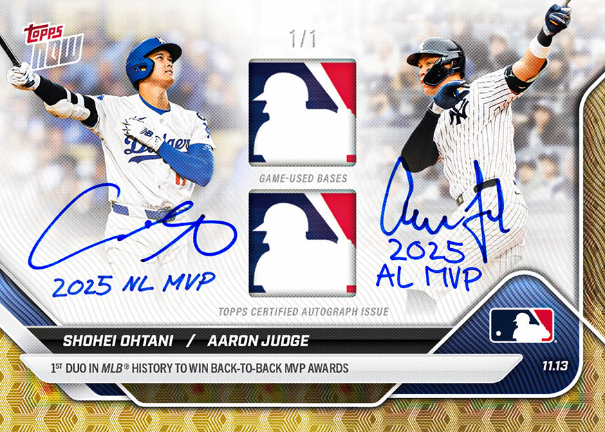 Shohei Ohtani / Aaron Judge - 2025 MLB Topps NOW - Card OS-9 - PR: 66,286 - Image 2